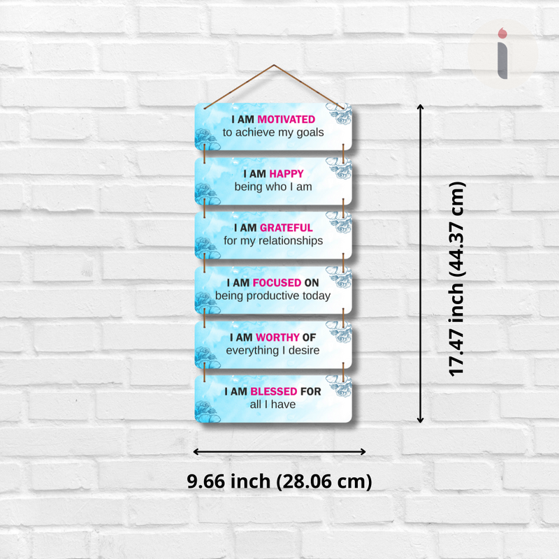 Affirmations Wall Hanging