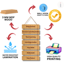 Learning Ladder Wall Hanging