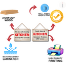 Funny Kitchen Quote Wall Hanging