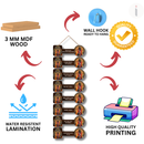 Chhatrapati Shivaji Maharaj ki Jai Wooden Wall Hanging