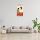 Romantic Hindi Shayari Wooden Wall Hanging – Thoughtful Love Expression - ICraft asia