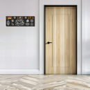 Kamdhenu Sacred Symbols Wooden Wall Name Plate