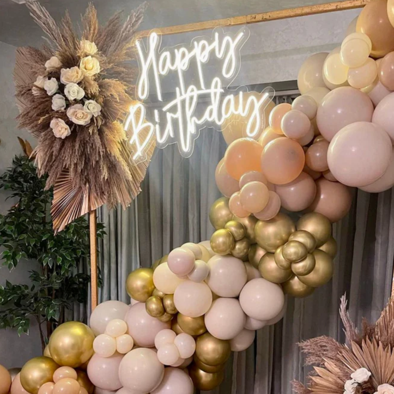 Happy Birthday Neon Light