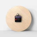 Palm Parade Birch Clock