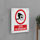 CCTV In Operation Sign