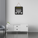 Saraswati Devi Symbolic Wall Hanging – "ॐ श्री सरस्वत्यै नमः" - ICraft asia