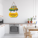 "Drive Into Life"  Wall Hanging - ICraft asia