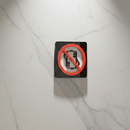 No Gambling - Layered 3D Prohibition Sign