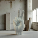 Peace Hand Sculpture