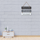 Believe, Build & Become – Motivational Wall Hanging