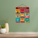 "Everyday Motivation" Wooden Wall Hanging - ICraft asia