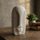 Abstract Face Sculpture Vase 🗿✨