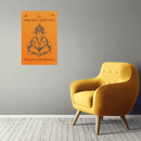 Om Gan Ganpatye Namaha Wall Frame - ICraft asia