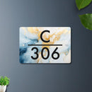 Futura (Resin Art) - Contemporary House Number/Name Sign - ICraft asia