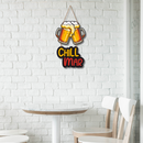 Chill Mar Wooden Wall Hanging