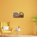 Wooden Key Holder with Chhatrapati Shivaji Maharaj - ICraft asia