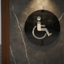Handicap Restroom Sign