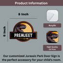 Jurassic Park - Kids' Room Door Sign