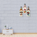 Folk Art Inspired Decorative Wooden Chopping Board Set