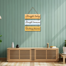 “Struggle Today, Strength Tomorrow, Victory Forever”-Motivational Wooden Wall Hanging - ICraft asia