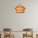 Rustic Kitchen & Life Quotes Wall Hanging