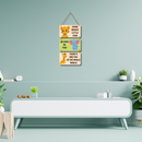“Shine Bright, Be You” – Motivational Animal Wall Hanging for Kids - ICraft asia