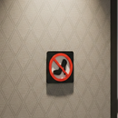 No High Heels - Layered 3D Prohibition Sign
