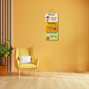 Focus. Believe. Discipline – Motivational Wall Hanging for Kids - ICraft asia