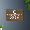 Futura (Contemporary Wood) - House Number/Name Sign - ICraft asia