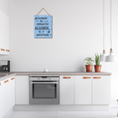 “According to Chemistry, Alcohol is a Solution” Wall Hanging - ICraft asia
