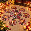 Lotus Mandala Rangoli