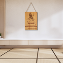 Mahatma Gandhi Quote Wall Hanging - ICraft asia