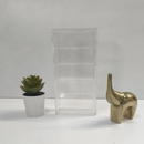 Premium Transparent Acrylic 5-Compartment Storage Box - ICraft asia