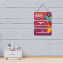 Bhagavad Gita Wooden Wall Hanging