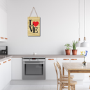 "Timeless Love" Wooden Wall Hanging - ICraft asia