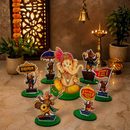 Ganpati Bappa Morya  Standee Set