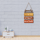 Family Love Wooden Wall Hanging