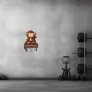 Sab Moh Maya Hai Monkey Wooden Key Holder - ICraft asia