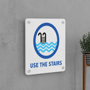 Use the Stairs Sign