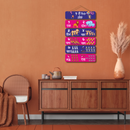 1 to 10 number wall hanging - ICraft asia