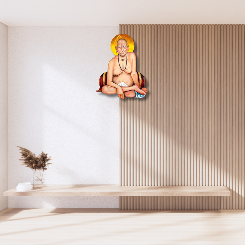 Shree Swami Samarth Seated Wall Hanging