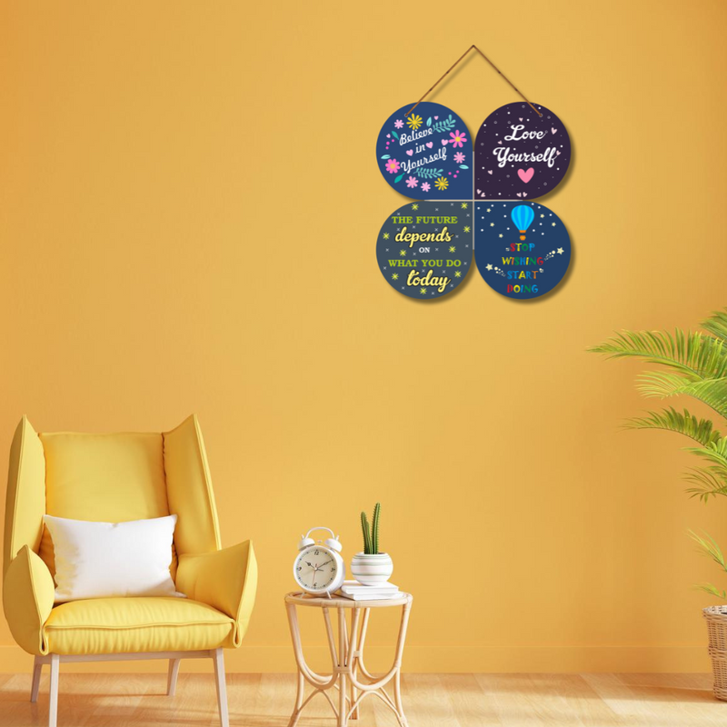 Dream, Believe & Achieve – Motivational Wall Hanging