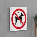 No Pets Allowed Sign