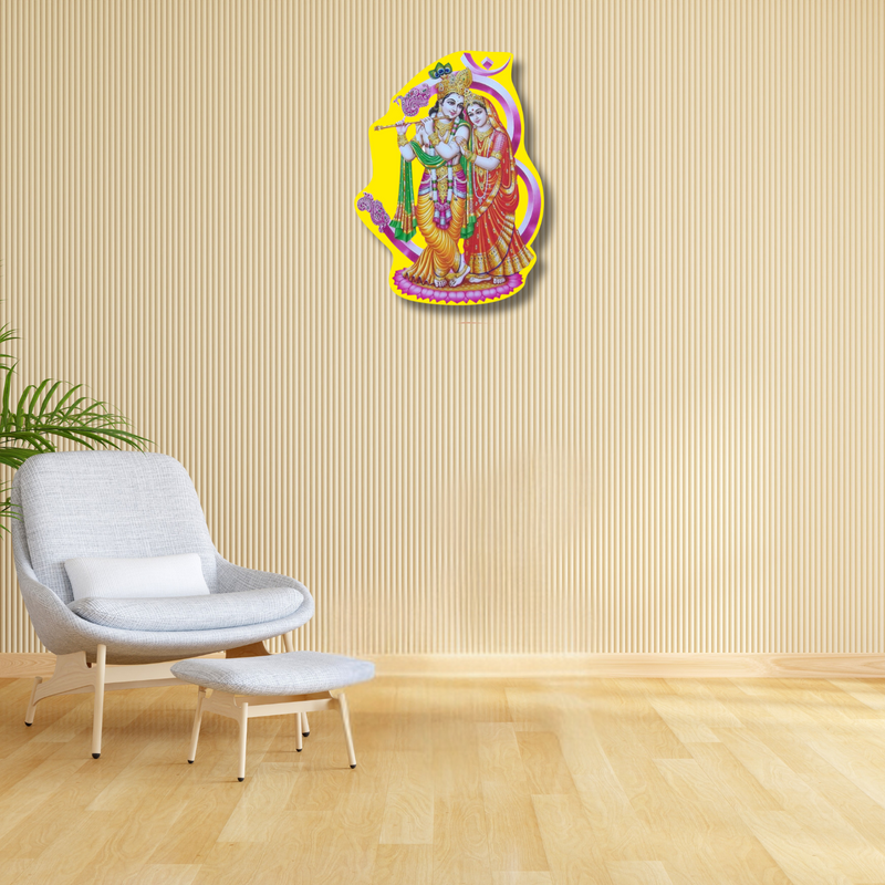 Radha Krishna Decorative Wall Hanging