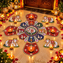 Royal Cow Mandala Rangoli