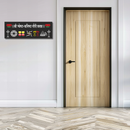 Shri Jvola–Kalija Gori Prasanna Wooden Wall Name Plate