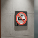 No Smoking - Layered 3D Prohibition Sign