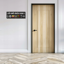 Shri Laxmi Venkatesh Prasanna Wooden Wall Name Plate