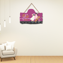 "Cute Si Teri Smile" Wooden Wall Hanging - ICraft asia