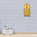 Premanand maharaj  With Krishna Mantra Wall Hanging